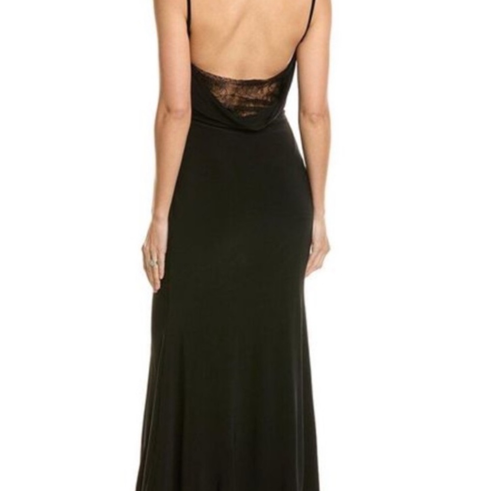 Laundry by Shelli Segal Women’s Black Lace Back Dress Size 12 NWT - Picture 2 of 7